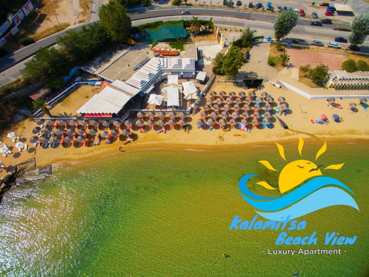 Kalamitsa Beach View Кавала Екстер'єр фото